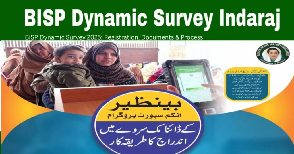 BISP Dynamic Survey 2025: Registration, Documents & Process 4 BISP Dynamic Survey 2025 Registration Documents Process 4