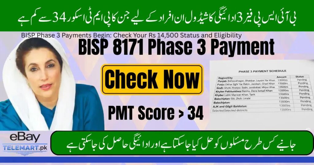 BISP Phase 3 Payments Begin: Check Your Rs 14,500 Status and Eligibility 4 BISP Phase 3 Payments Begin Check Your Rs 14500 Status and Eligibility 3