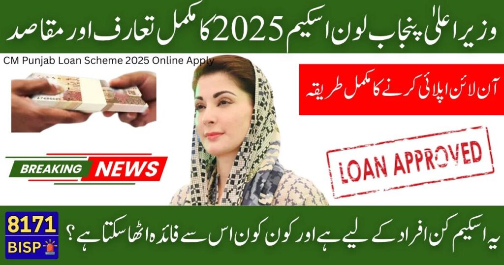 CM Punjab Loan Scheme 2025 Online Apply 2 CM Punjab Loan Scheme 2025 Online Apply 2